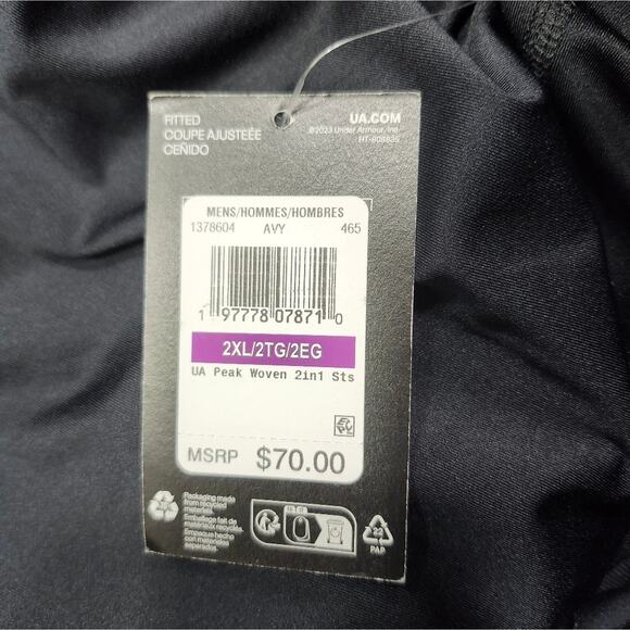 ❤️NWT❤️ Under Armour Black Athletic Shorts - Picture 10 of 13